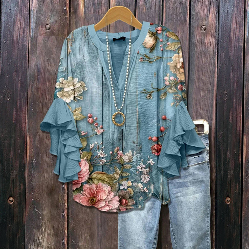 NATTA | Elegant Floral Blouse