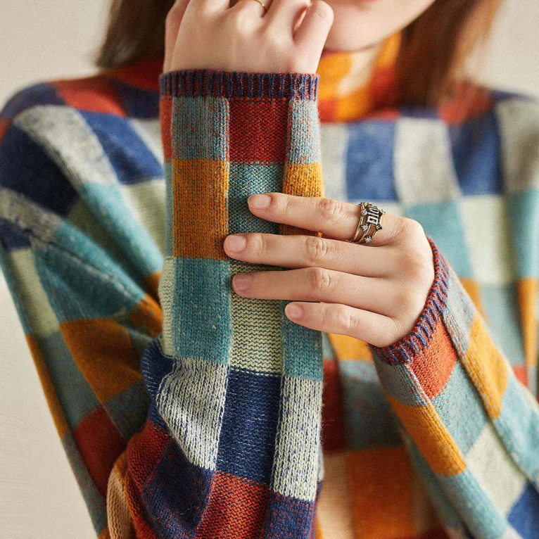June | Isla | Cozy Retro Sweater