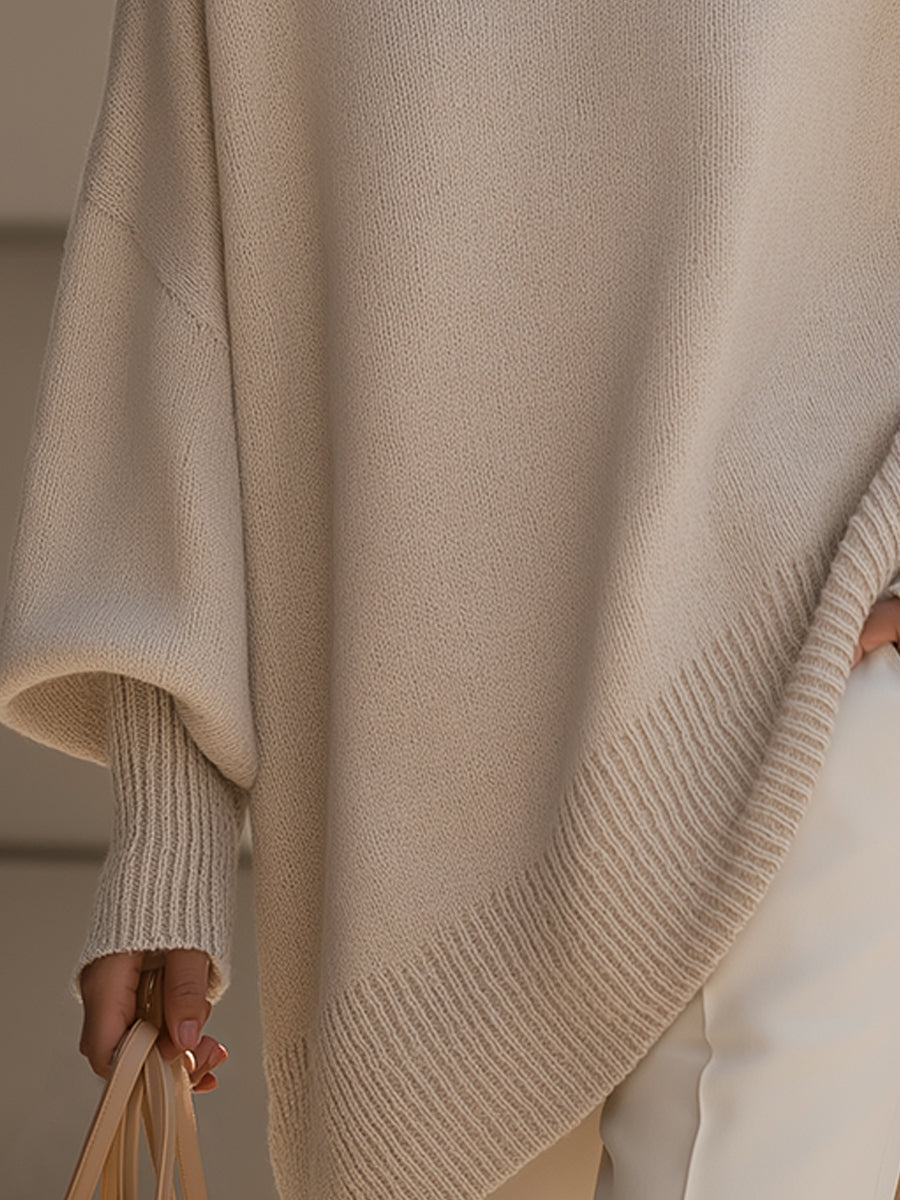 Marise – Effortless Elegance Oversized Poncho