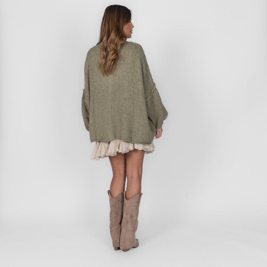 Oversized Cardigan "CozyGlam"