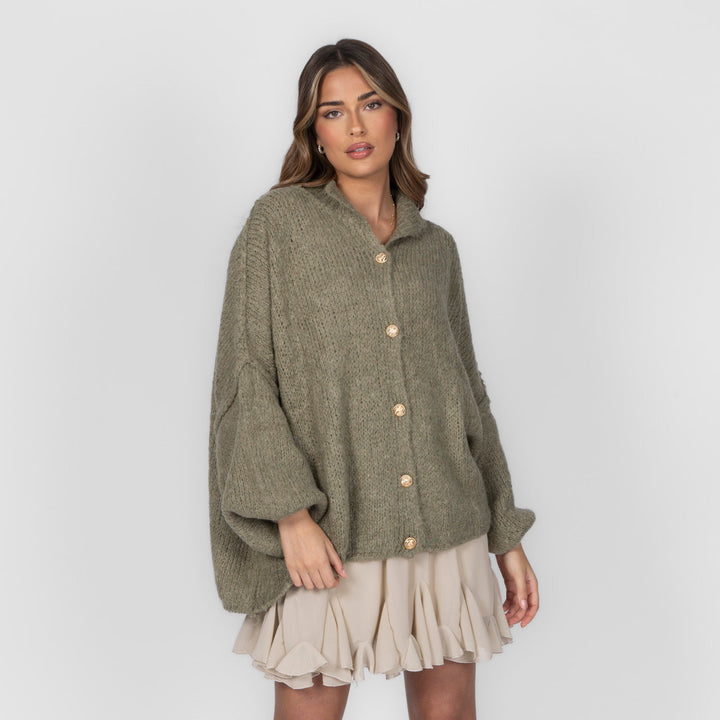 Oversized Cardigan "CozyGlam"