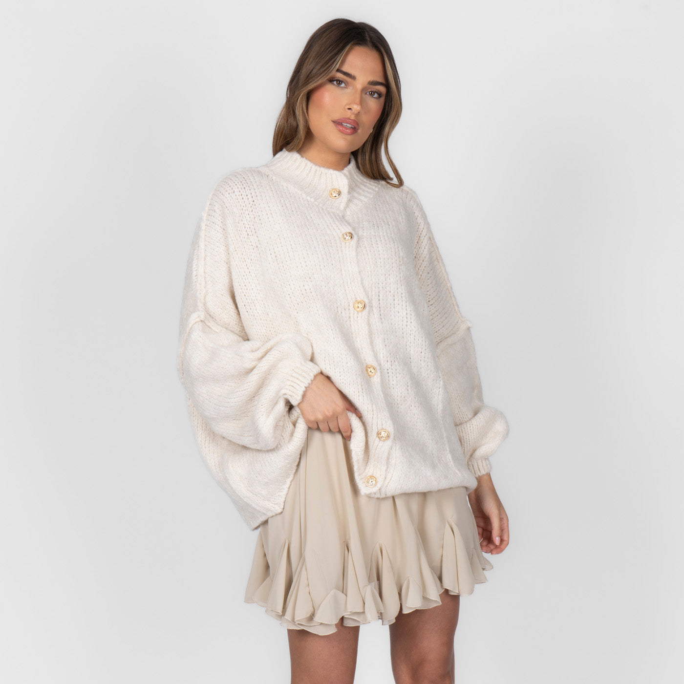 Oversized Cardigan "CozyGlam"