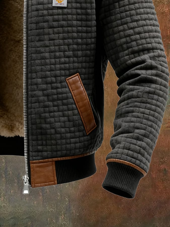 Andrew™ | STRUCTURED JACKET WITH HIGH COLLAR