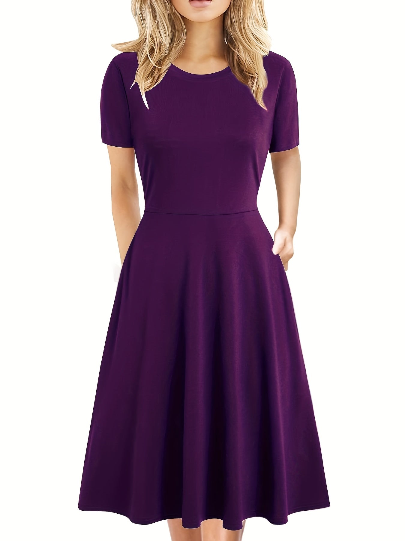 Evelyn Quinn | Retro A-Line Summer Dress
