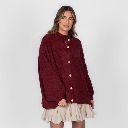 Oversized Cardigan "CozyGlam"
