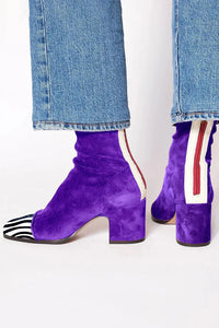 Aurélie™ | Bold Ankle Boots in Print