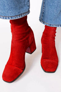 Marie™ | Bold Colourful Ankle Boots