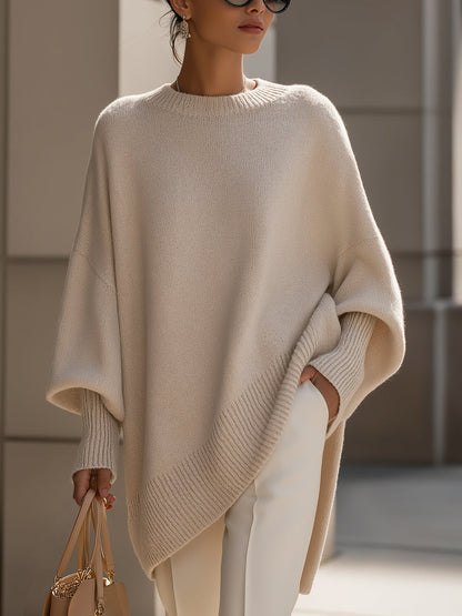 Marise – Effortless Elegance Oversized Poncho