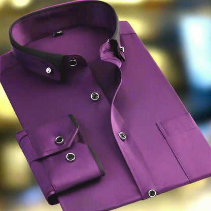 Alfie™ | Classic Cotton Long-Sleeve Shirt