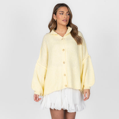 Oversized Cardigan "CozyGlam"