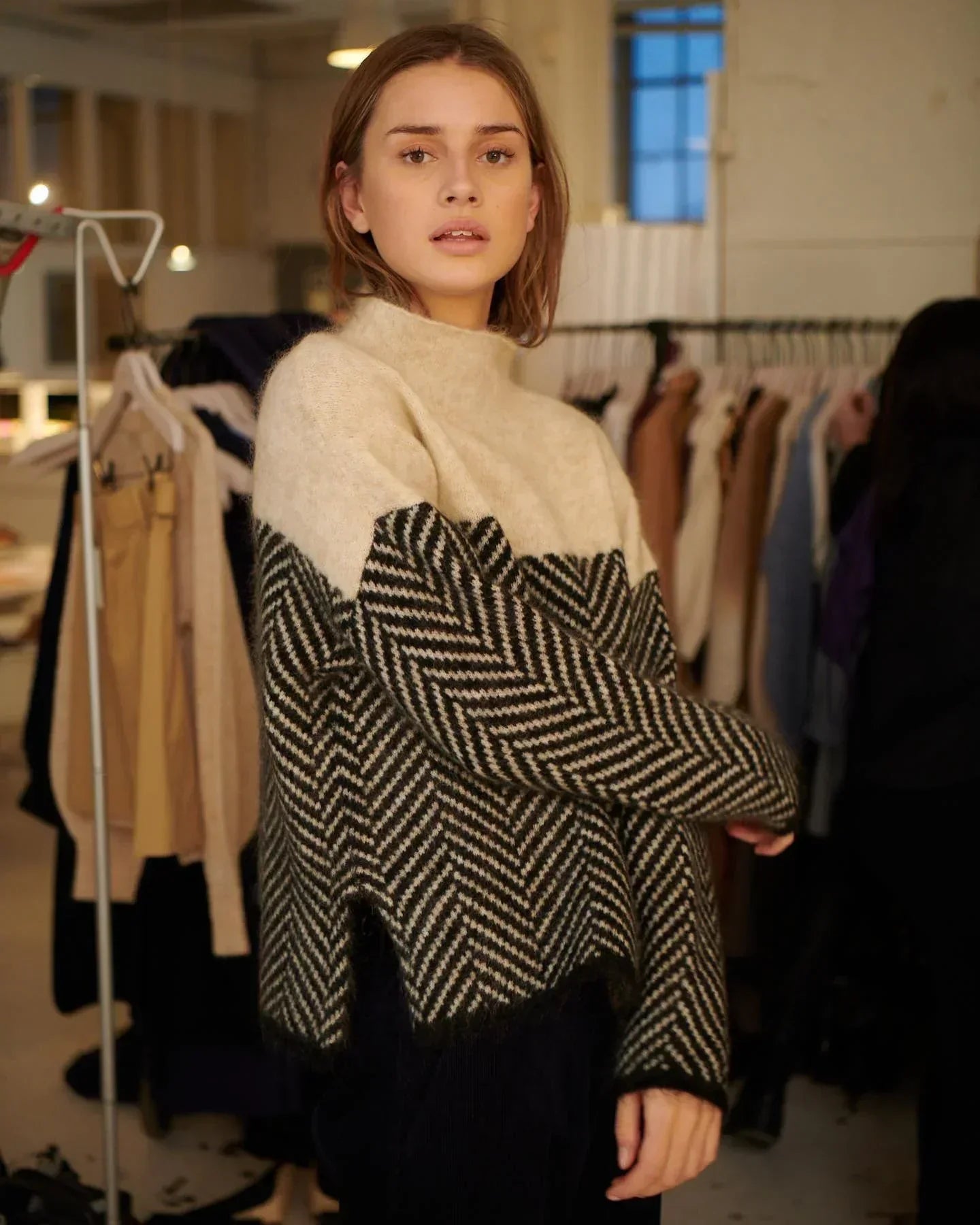 ADELIE | Premium Turtleneck in Luxurious Knit