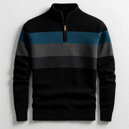 AVELYN LONDON™ | Zip-Up Pullover for Men