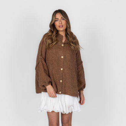 Oversized Cardigan "CozyGlam"
