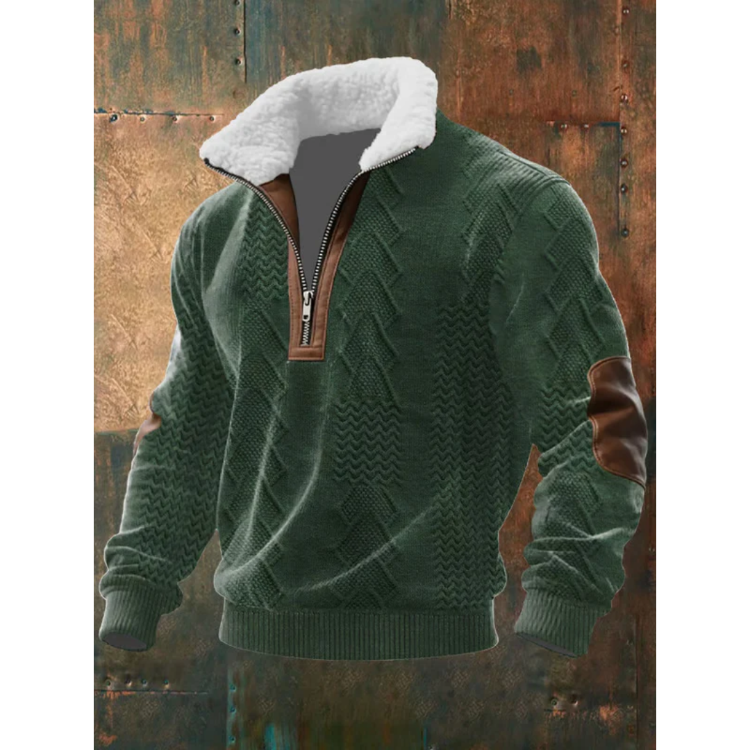 AVELYN LONDON™ | High Neck Fleece Pullover