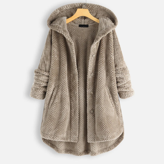 Cielo | Button-Up Hooded Jacket