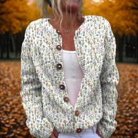 MICHELLE | Spring Cardigan Art Print