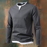 AVELYN LONDON™ | Modern 2-in-1 T-shirt – Versatile and Stylish