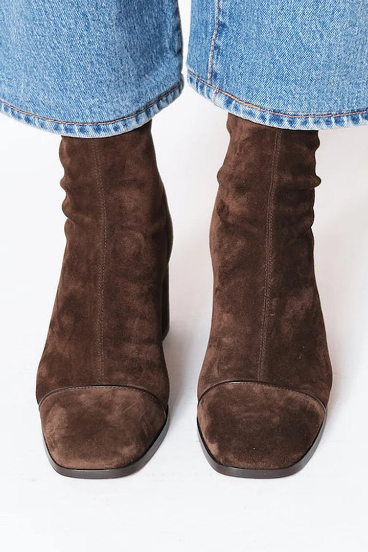 Danuta | Elegant Suede Ankle Boots