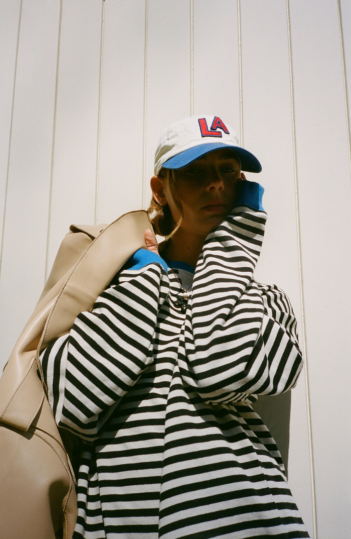 Mana | Striped Oversized Jumper
