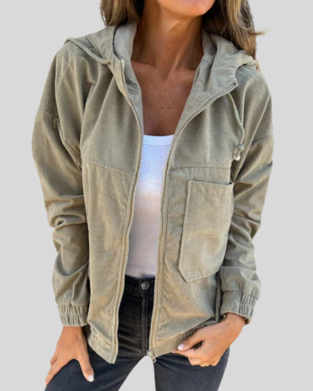 June | Mabel | Soft Zip-Up Vest