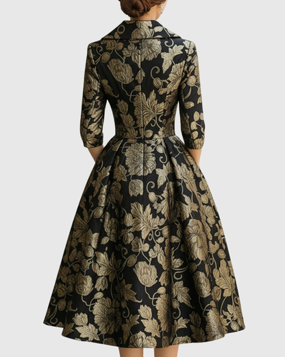 Morven | Floral Midi Dress