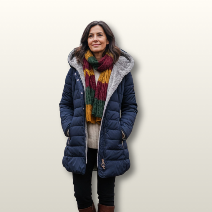 Amelia™ | Winter coat with a warm fur lining
