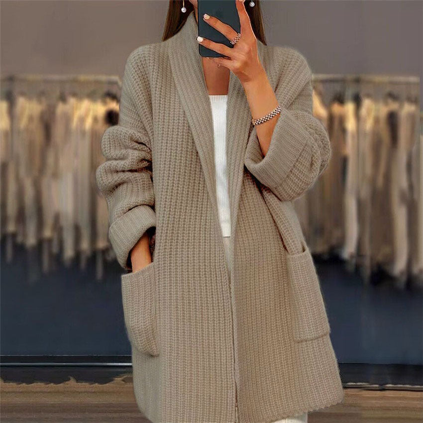Mia – Everyday Warmth Pocket Cardigan