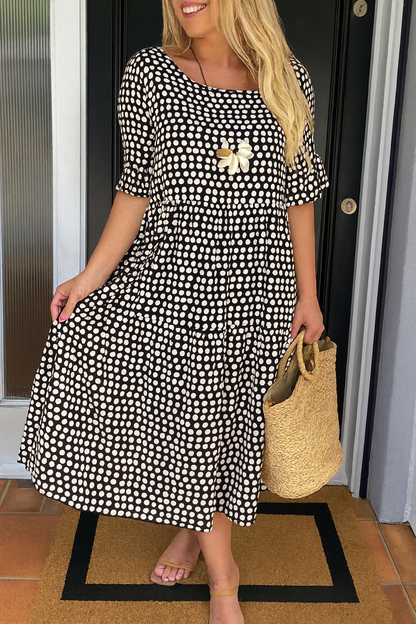 Amara™ | Flow Midi Dress