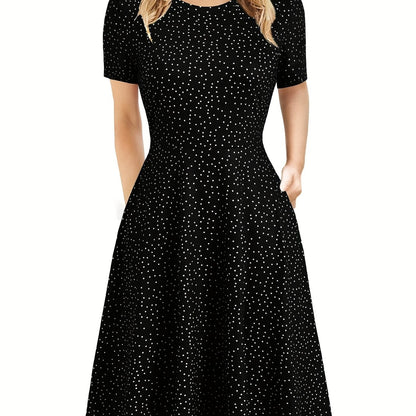 Evelyn Quinn | Retro A-Line Summer Dress