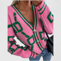 Cristine - Block Knit Cardigan