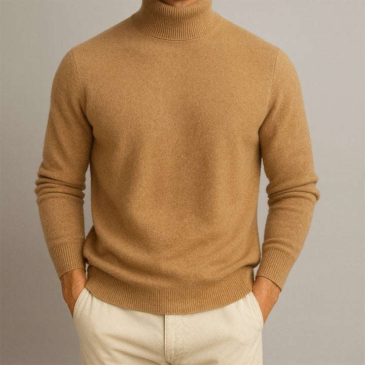 AVELYN LONDON™ | Men's High Neck Jumper