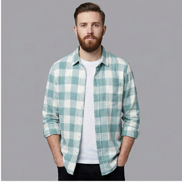 Nathan™ | Classic Men's Check Shirt