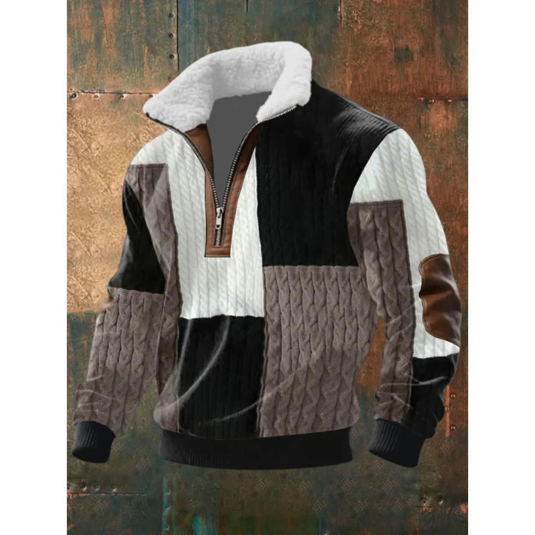 AVELYN LONDON™ | High Neck Fleece Pullover