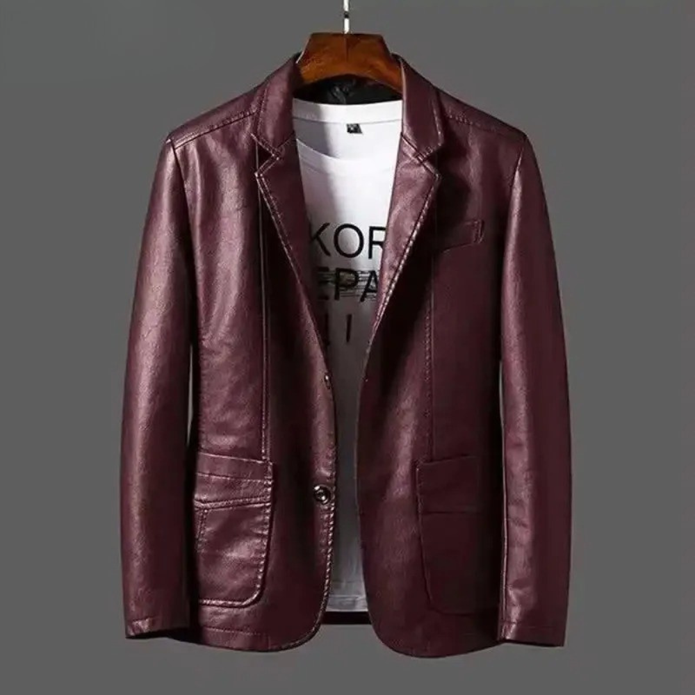 Adrian™ | Premium Leather Jacket
