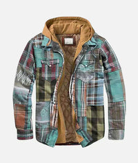 Jamie | Patchwork checked jacket