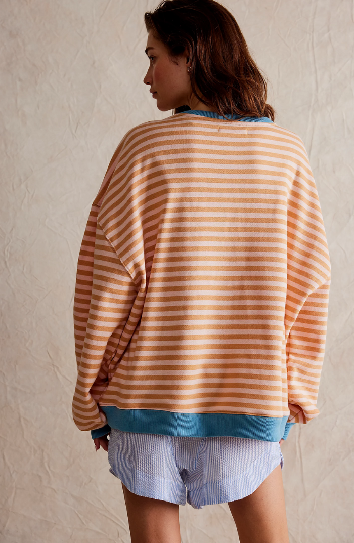 Mana | Striped Oversized Jumper
