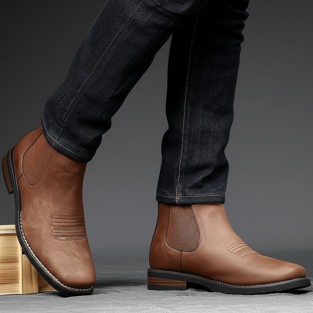 Bryze | Maxwell Leather Chelsea Boots