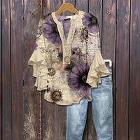 BIANKA | Elegant Floral Blouse