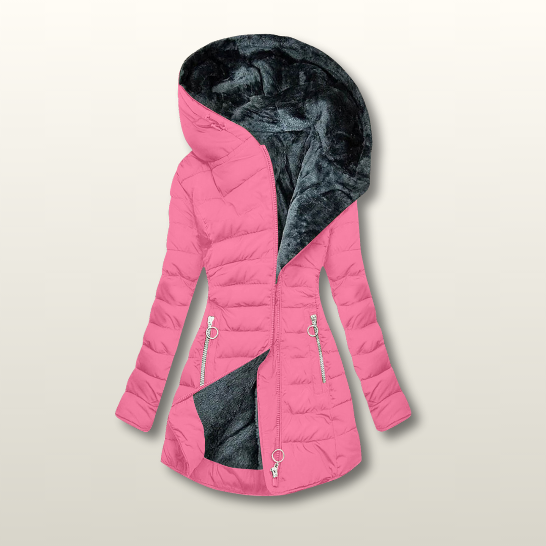 Amelia™ | Winter coat with a warm fur lining
