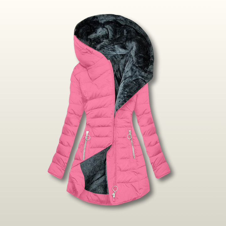Amelia™ | Winter coat with a warm fur lining