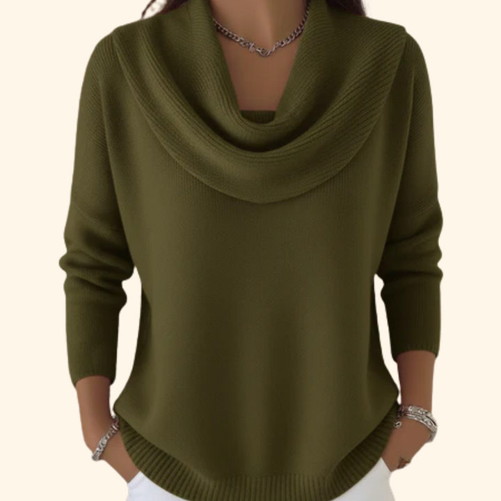 June | Eliza | Sweater with Collar