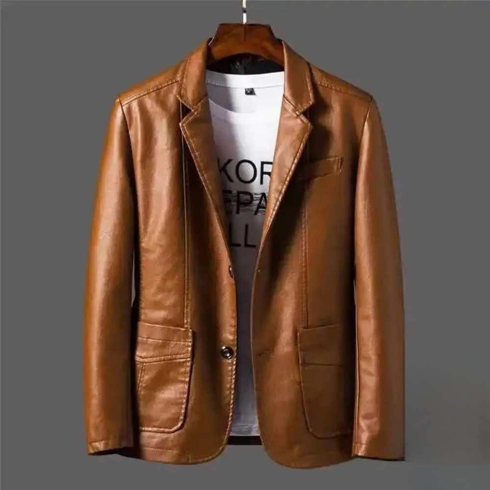 Adrian™ | Premium Leather Jacket