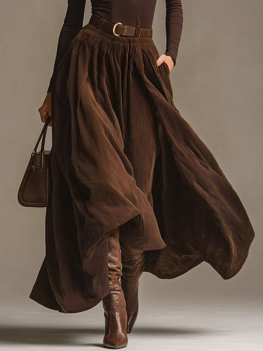 Avelyn™ | Aveline Two-Piece Set (Turtleneck & Maxi Skirt)
