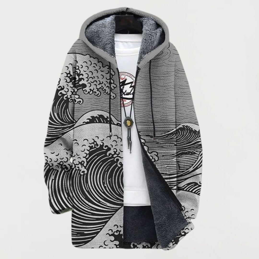 Kai | Wave Art Hoodie