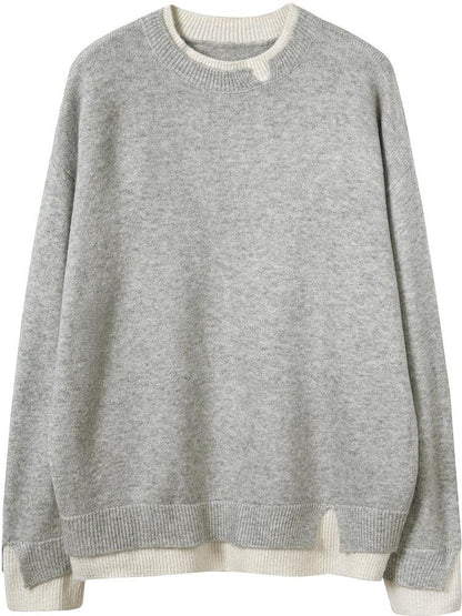 Kaia™ | Stylish Colour Block Sweater