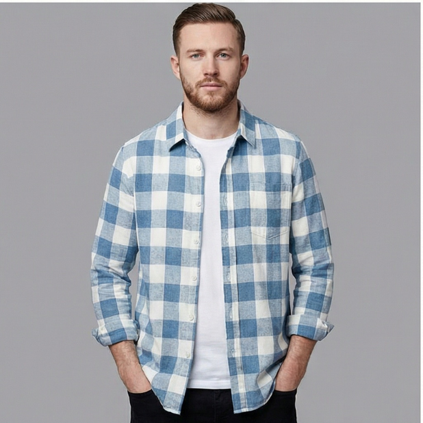 Nathan™ | Classic Men's Check Shirt