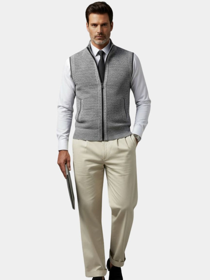 Jack™ | Elegant Gilet with Full Zip