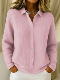 Katrina | Textured Knit Button Cardigan