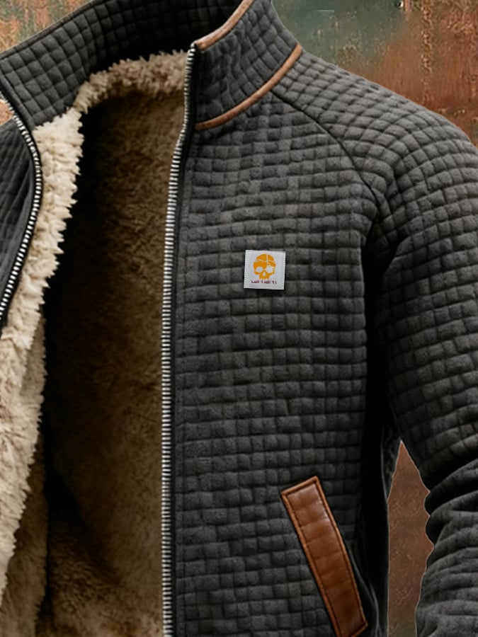 Andrew™ | STRUCTURED JACKET WITH HIGH COLLAR
