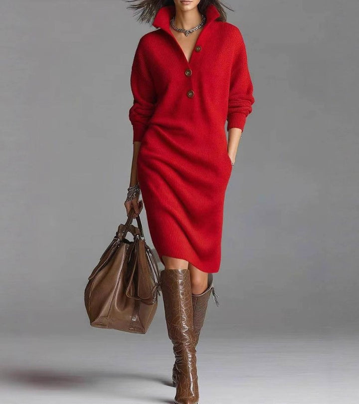 Avelyn™ | Warm Knit Dress Jane